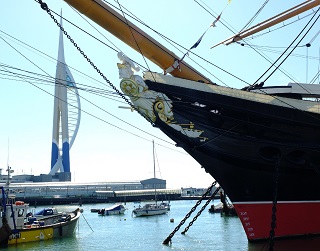 HMS Warrior, Spinaker Tower