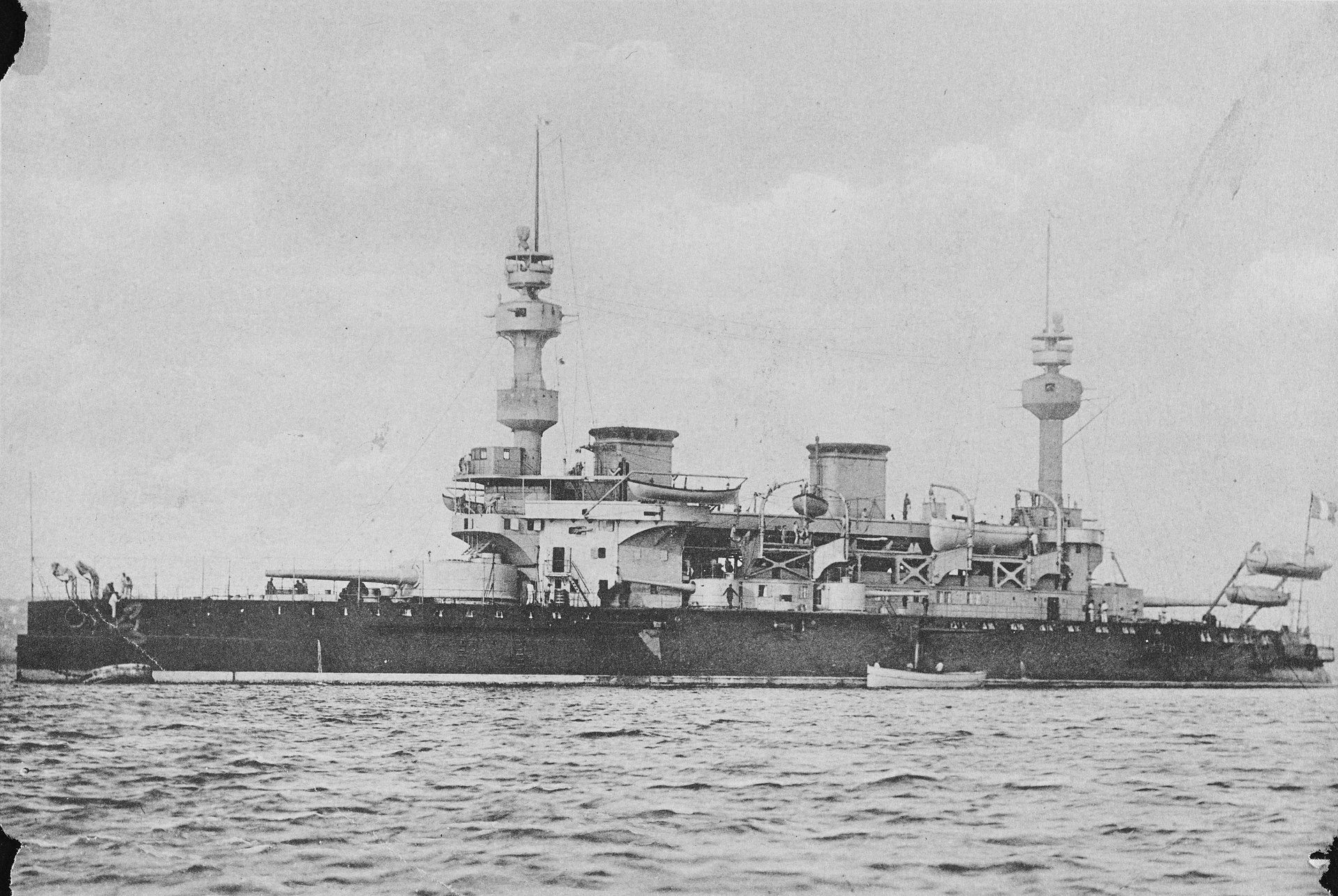 French Battleship Brennus